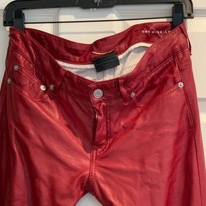 Saint Laurent Faux Leather Pants